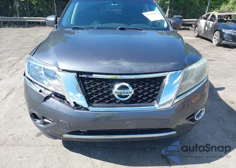 2014 Nissan Pathfinder Platinum из США, поврежденный, VIN 5N1AR2MM4EC650387